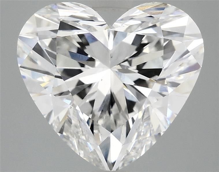 5.08ct E VS2 Rare Carat Ideal Cut Heart Lab Grown Diamond
