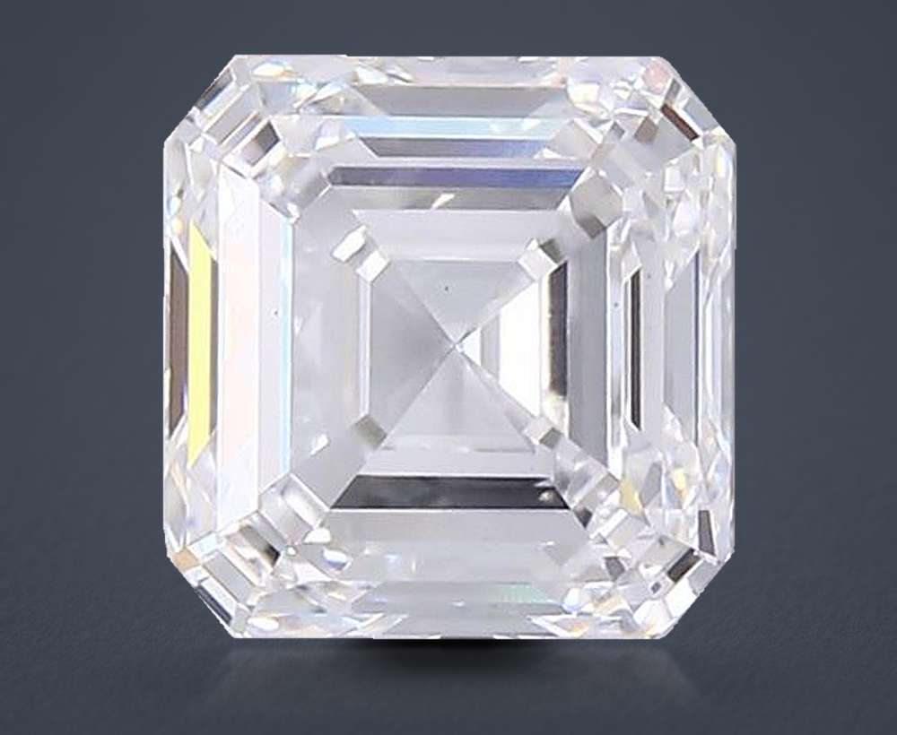 2.82 Carat Asscher Lab Diamond