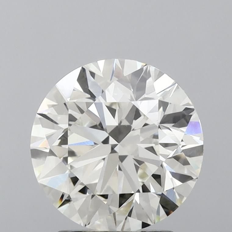 3.37ct I VVS2 Excellent Cut Round Lab Grown Diamond