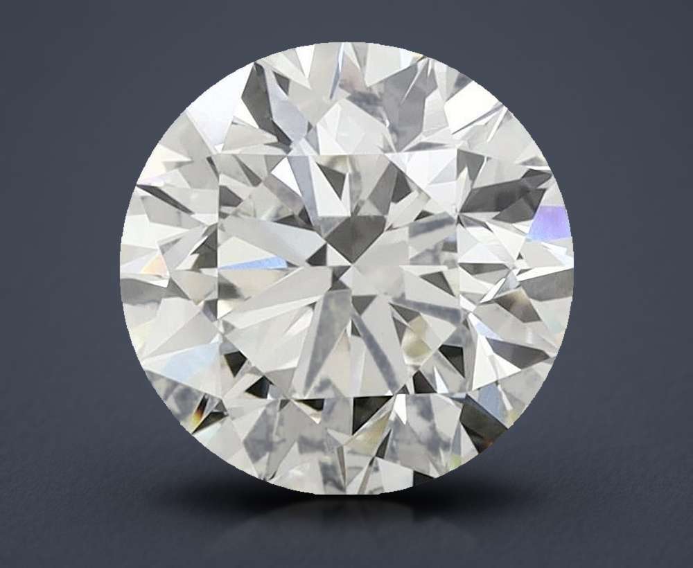3.37 Carat Round Lab Diamond