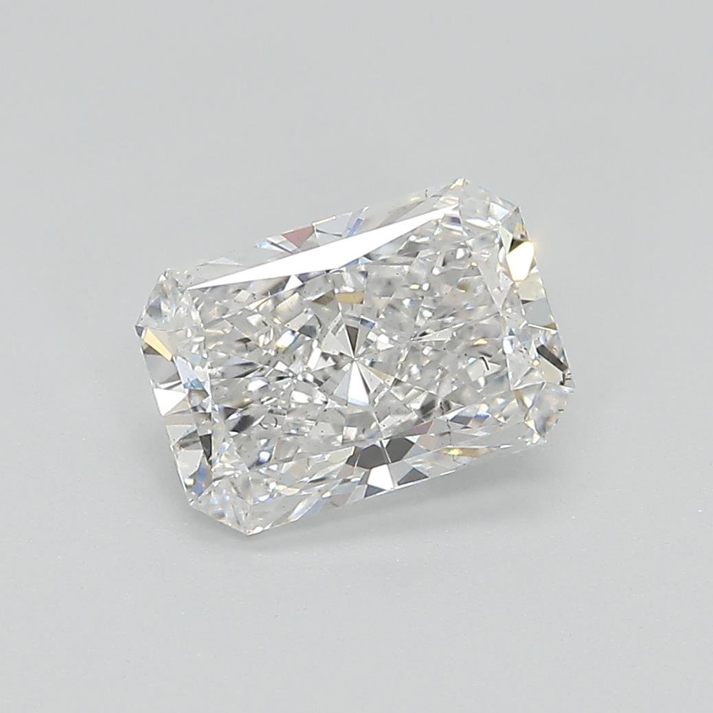 8.49ct F SI1 Very Good Cut Radiant Lab Grown Diamond