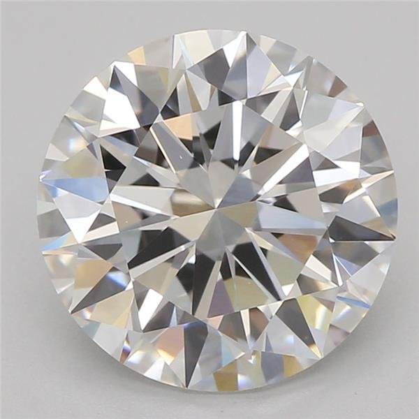 2.05ct E VVS2 Excellent Cut Round Lab Grown Diamond