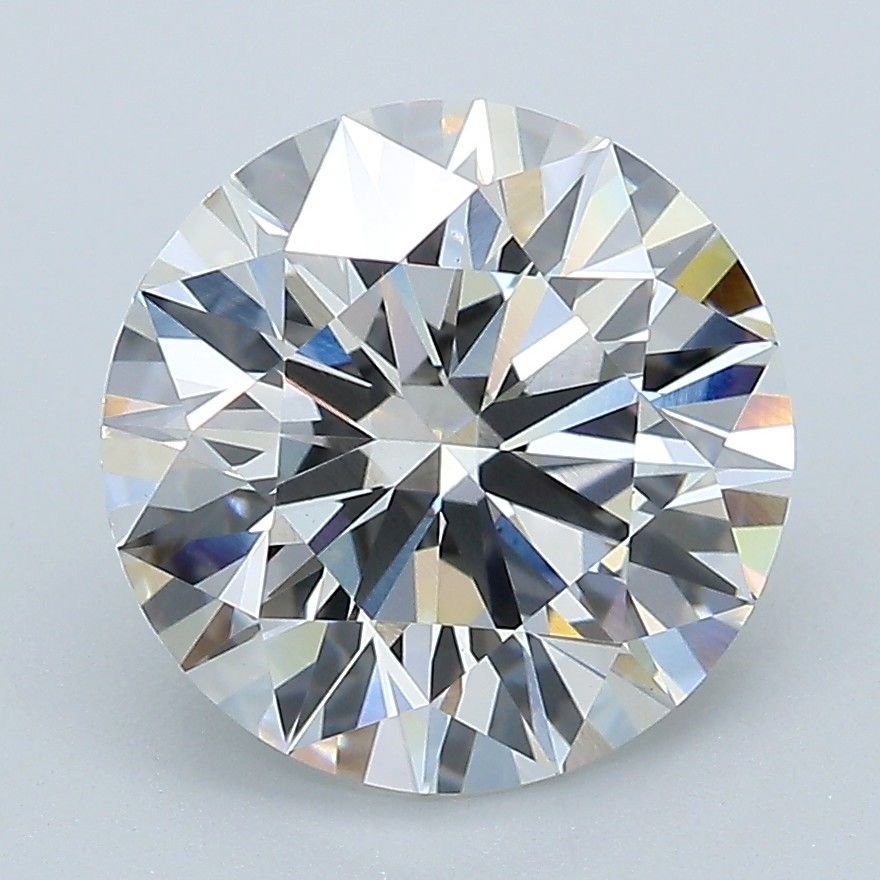 3.51ct D VS1 Rare Carat Ideal Cut Round Lab Grown Diamond
