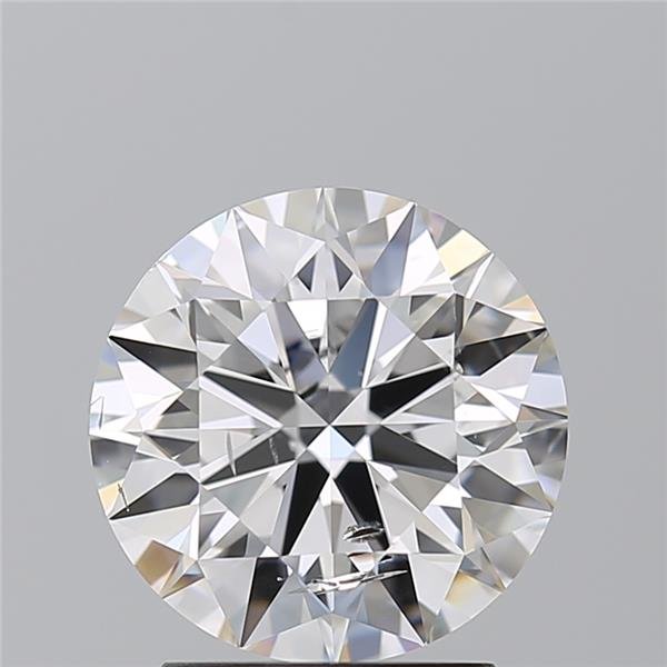 2.35ct D SI2 Rare Carat Ideal Cut Round Lab Grown Diamond