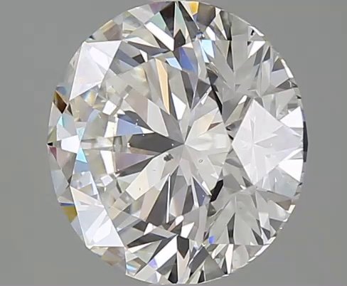 3.50ct I SI1 Rare Carat Ideal Cut Round Diamond