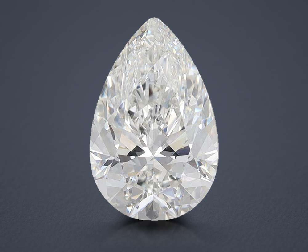 2.07 Carat Pear Lab Diamond