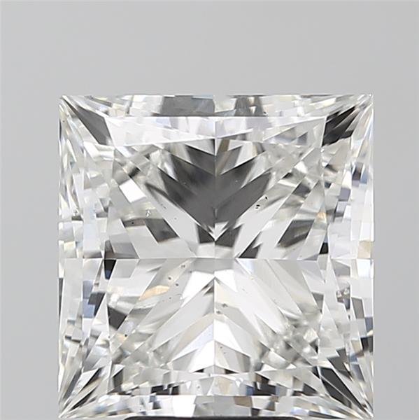 6.02ct G VS2 Rare Carat Ideal Cut Princess Lab Grown Diamond