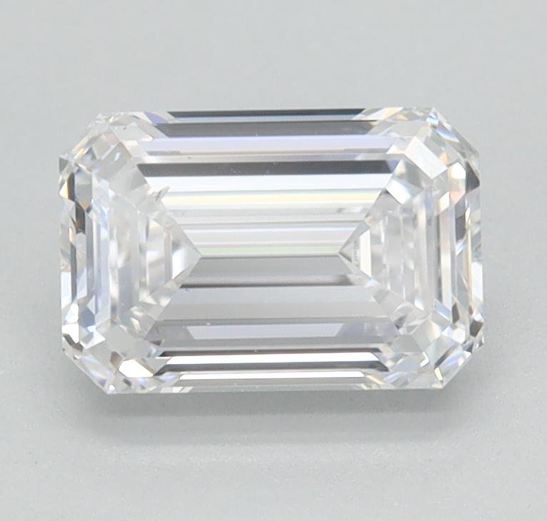 1.00ct E VS2 Rare Carat Ideal Cut Emerald Lab Grown Diamond