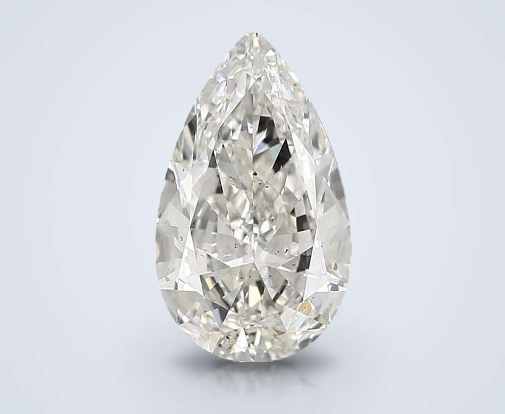 2.50 Carat Pear Natural Diamond
