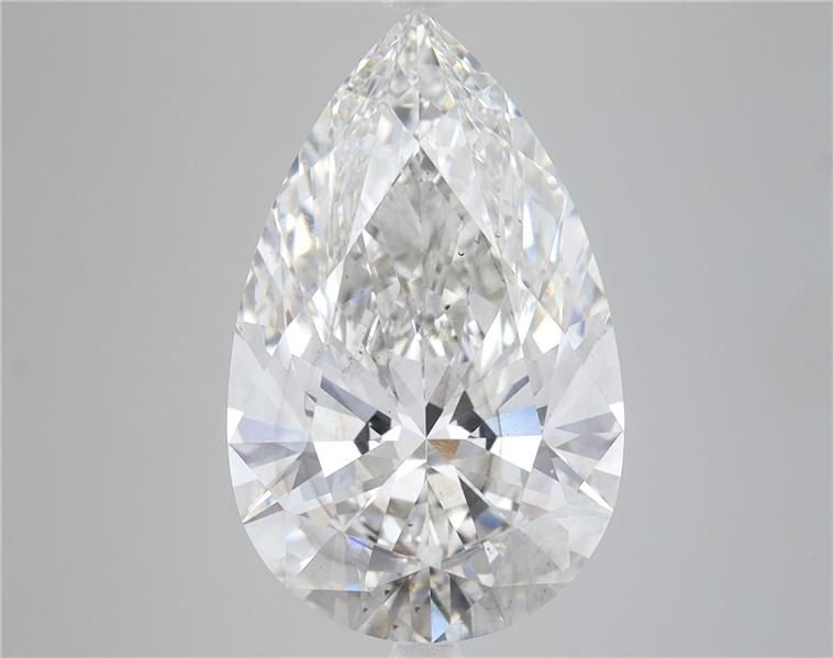 7.07ct G SI1 Rare Carat Ideal Cut Pear Lab Grown Diamond