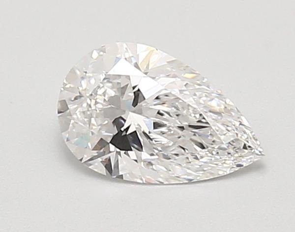 0.94ct D VVS2 Rare Carat Ideal Cut Pear Lab Grown Diamond