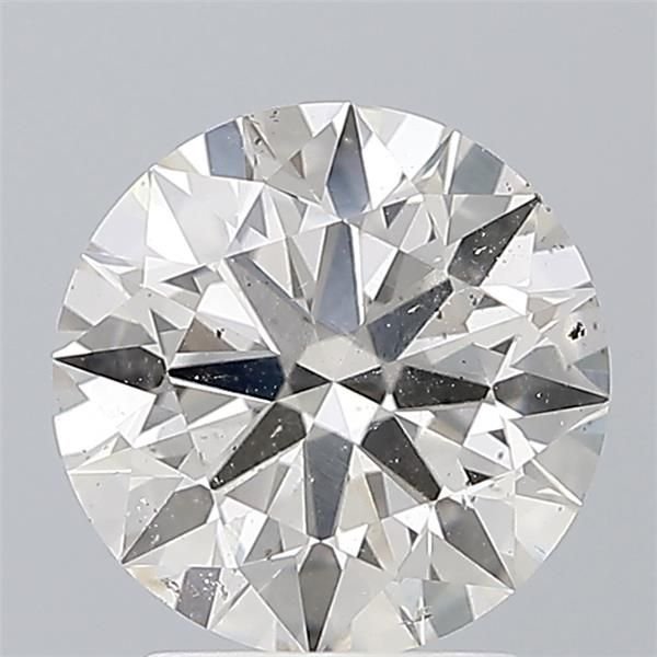 2.11ct K SI2 Rare Carat Ideal Cut Round Diamond