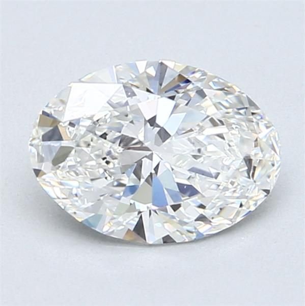 1.34ct F VS2 Rare Carat Ideal Cut Oval Diamond