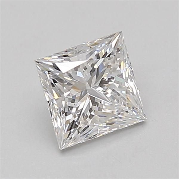 1.10ct D VS1 Rare Carat Ideal Cut Princess Lab Grown Diamond