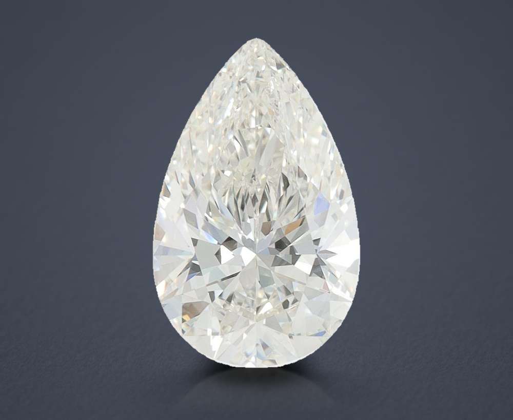2.55 Carat Pear Lab Diamond