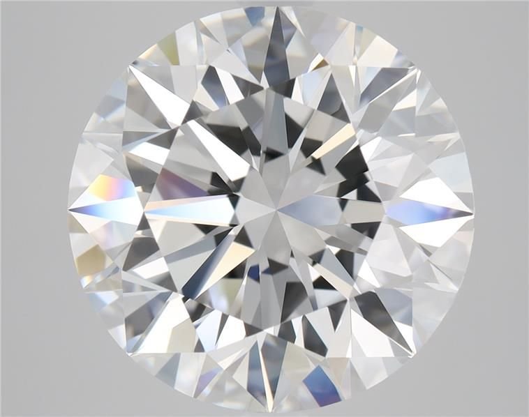 5.18ct D VVS1 Rare Carat Ideal Cut Round Diamond