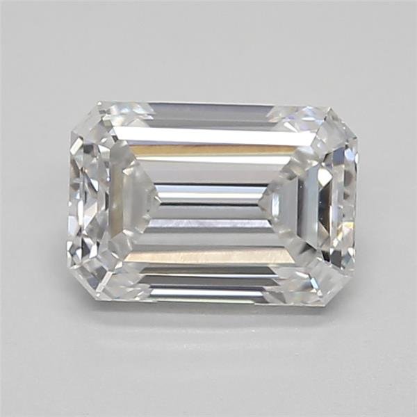 1.02ct E VVS1 Excellent Cut Emerald Lab Grown Diamond