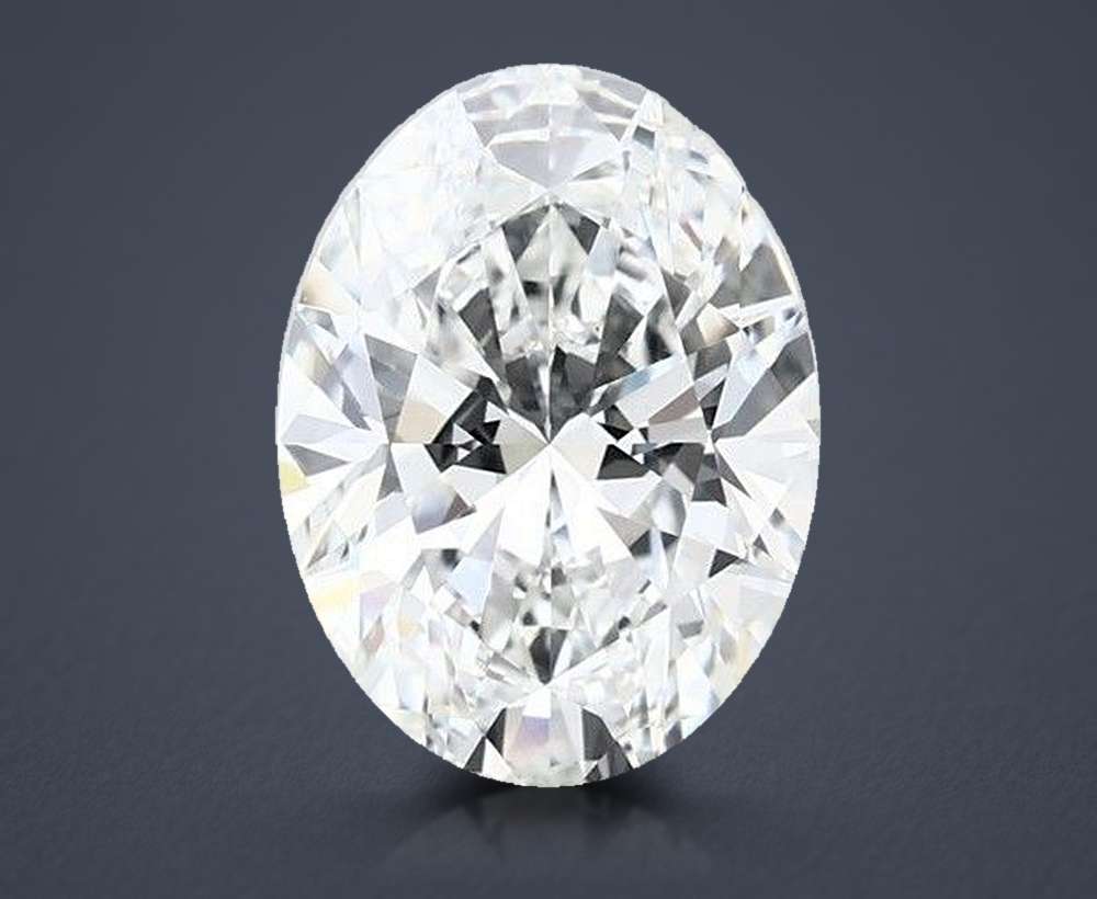 2.50 Carat Oval Lab Diamond