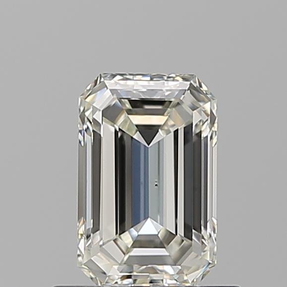 0.72ct K VS2 Rare Carat Ideal Cut Emerald Diamond