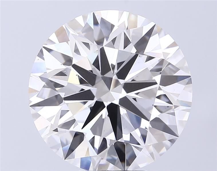 10.05ct F VS2 Rare Carat Ideal Cut Round Lab Grown Diamond