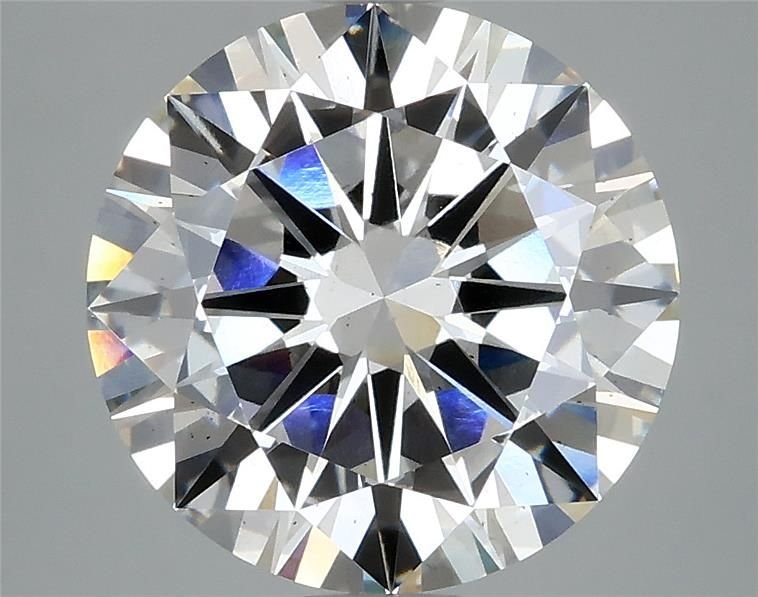 4.50ct F SI1 Excellent Cut Round Lab Grown Diamond