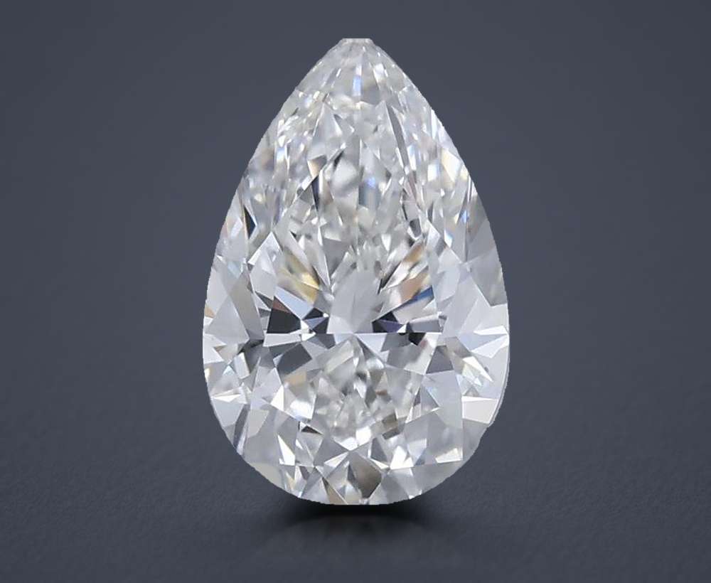 1.50 Carat Pear Natural Diamond