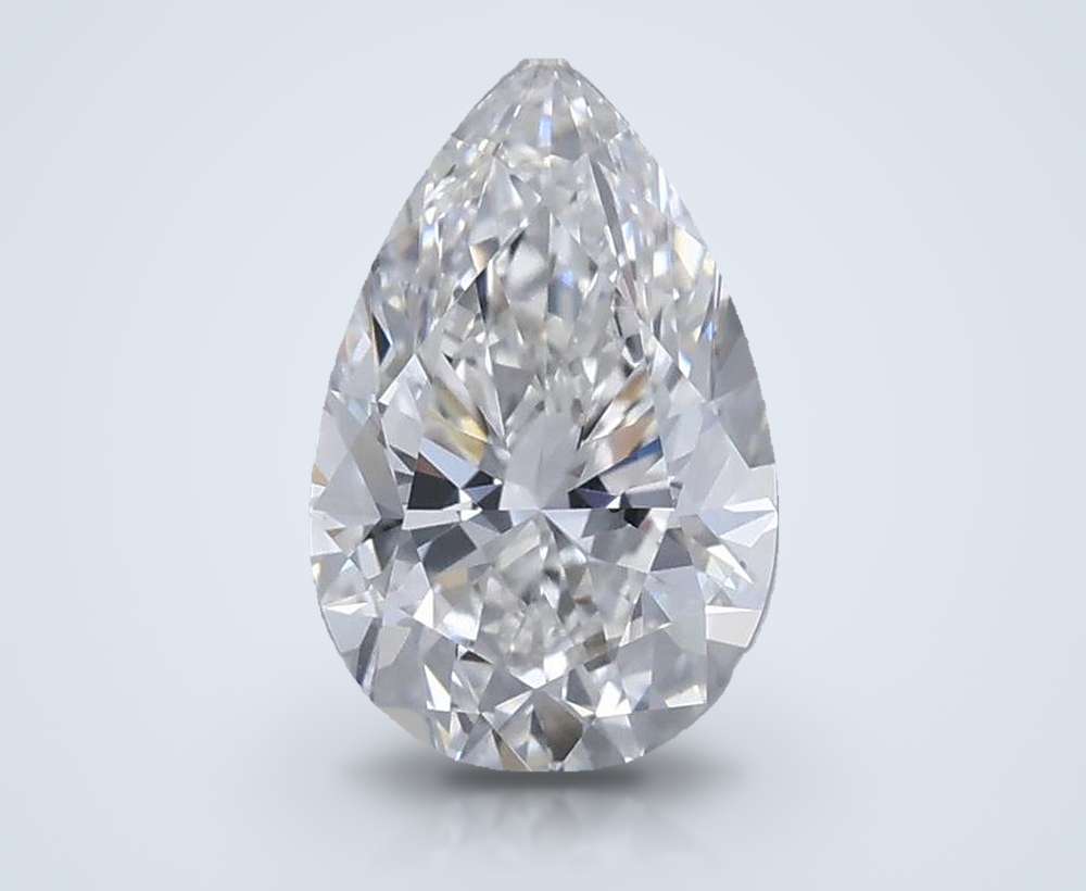 1.50 Carat Pear Natural Diamond