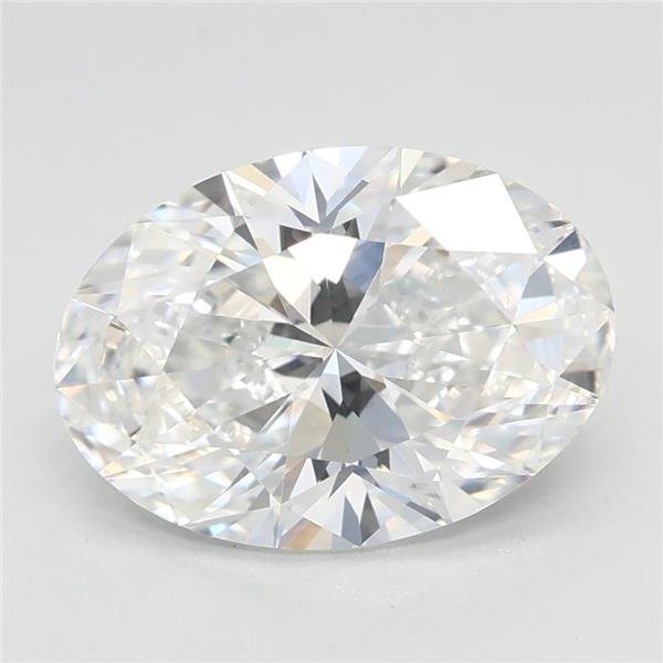 2.07ct E VVS2 Rare Carat Ideal Cut Oval Lab Grown Diamond