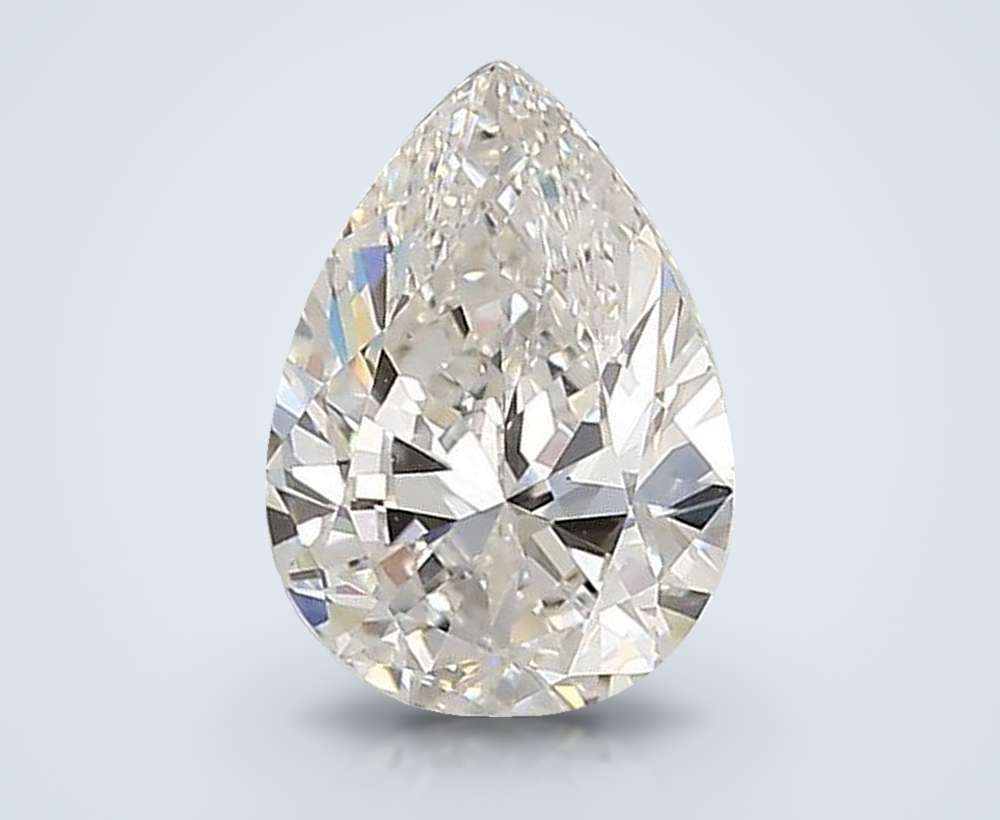 1.00 Carat Pear Natural Diamond