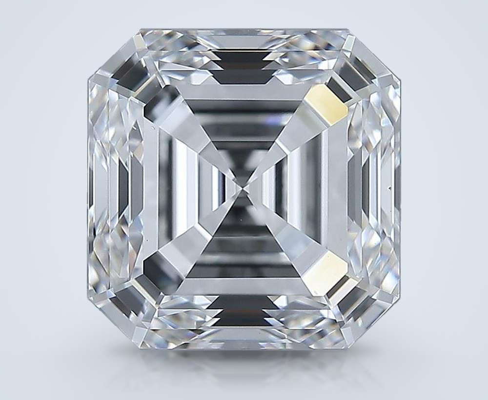6.11 Carat Asscher Natural Diamond