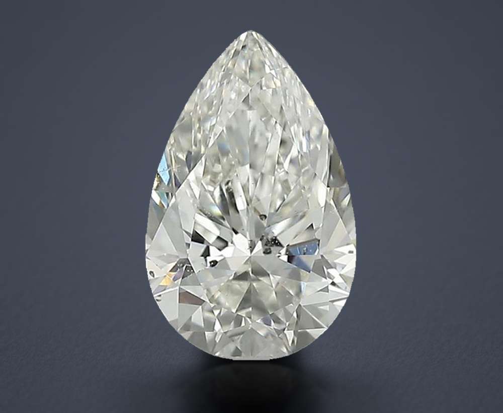 1.52 Carat Pear Natural Diamond