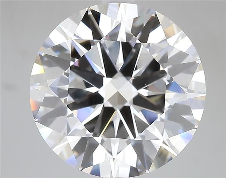 7.03ct E VVS2 Excellent Cut Round Lab Grown Diamond