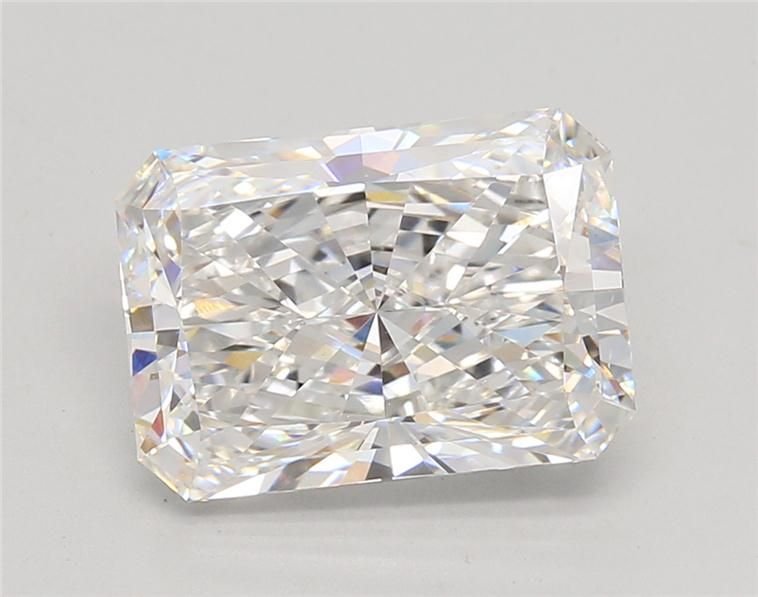 4.01ct D VS1 Rare Carat Ideal Cut Radiant Lab Grown Diamond