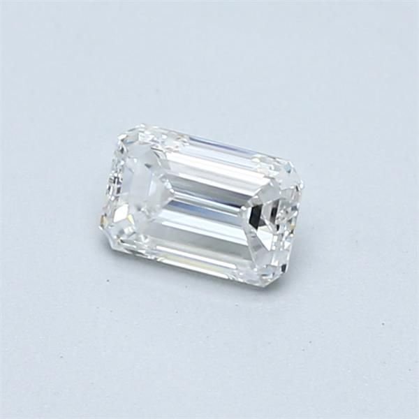 0.40ct F VVS1 Very Good Cut Emerald Diamond