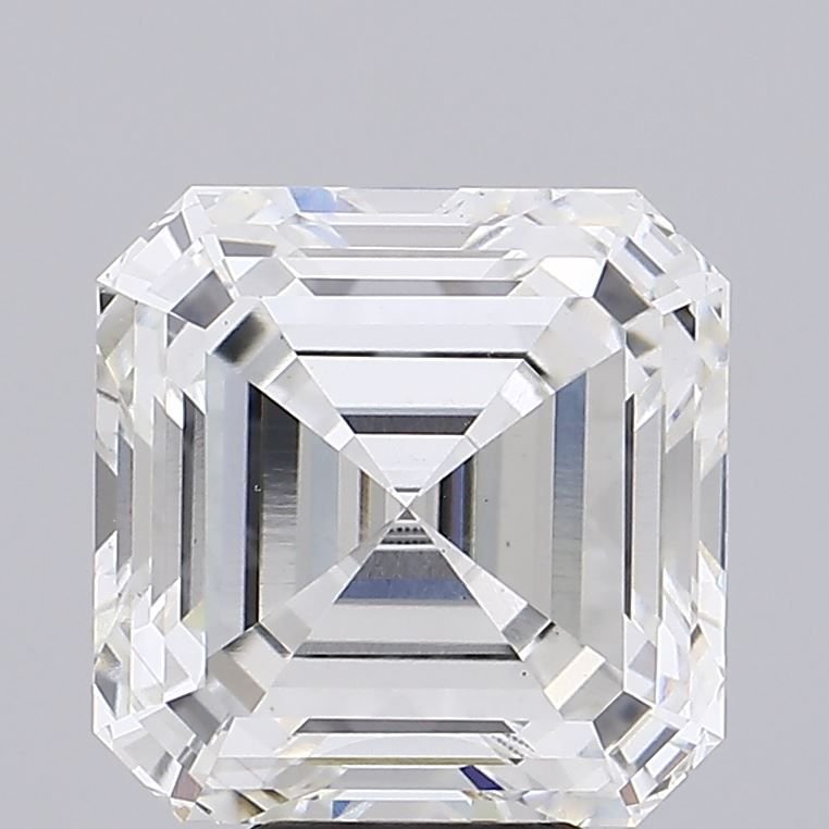 7.74ct G VS1 Rare Carat Ideal Cut Asscher Lab Grown Diamond