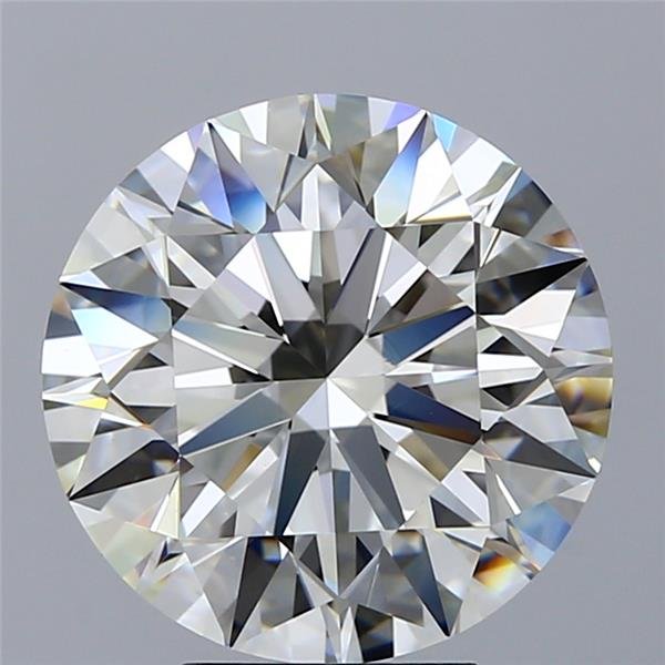 5.51ct J VS1 Rare Carat Ideal Cut Round Diamond