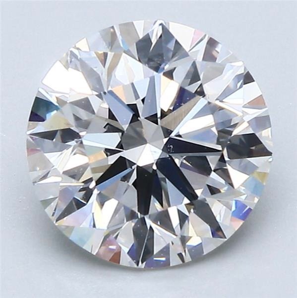 2.50 Carat Round Natural Diamond