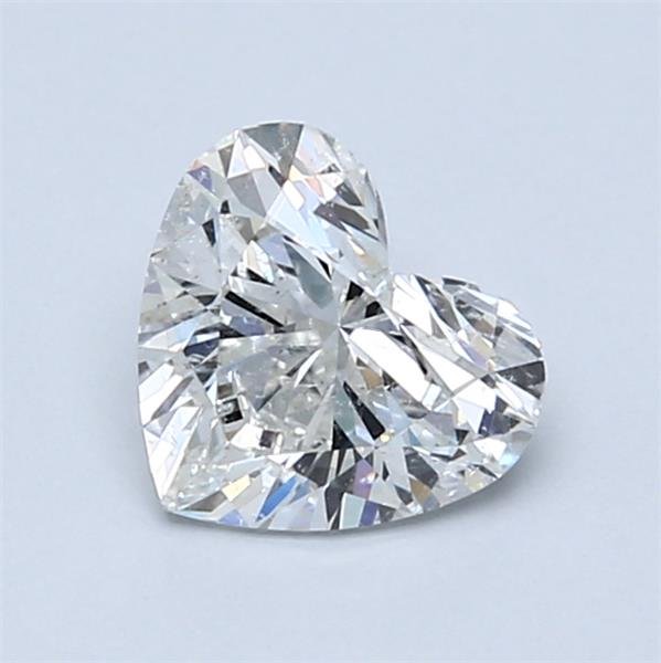 1.04ct H SI2 Rare Carat Ideal Cut Heart Diamond