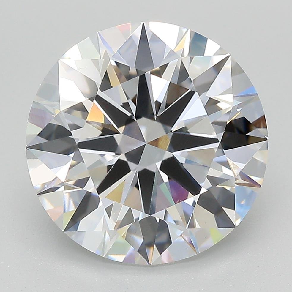 6.08ct D VS1 Rare Carat Ideal Cut Round Lab Grown Diamond