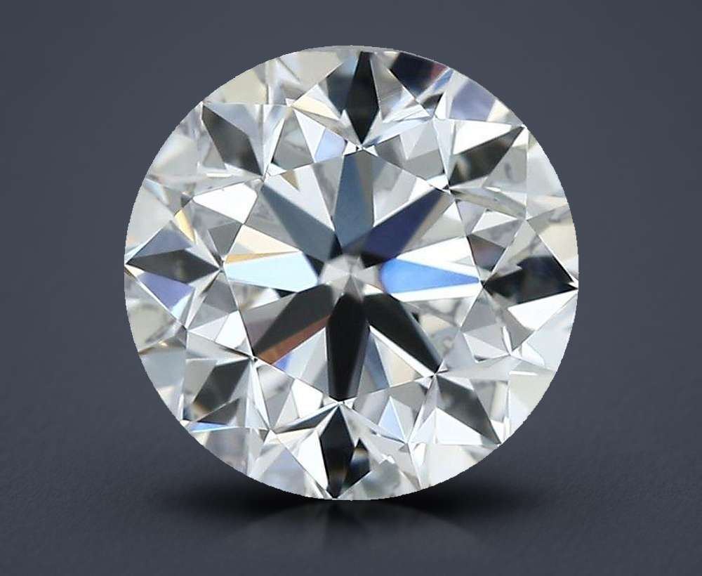 0.70 Carat Round Natural Diamond