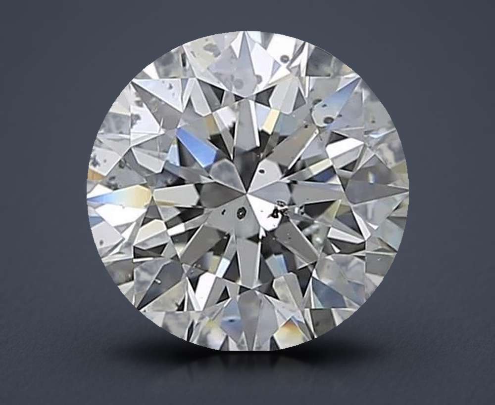 3.05 Carat Round Natural Diamond