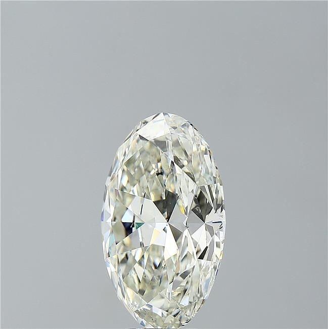 8.10ct I SI2 Rare Carat Ideal Cut Oval Diamond