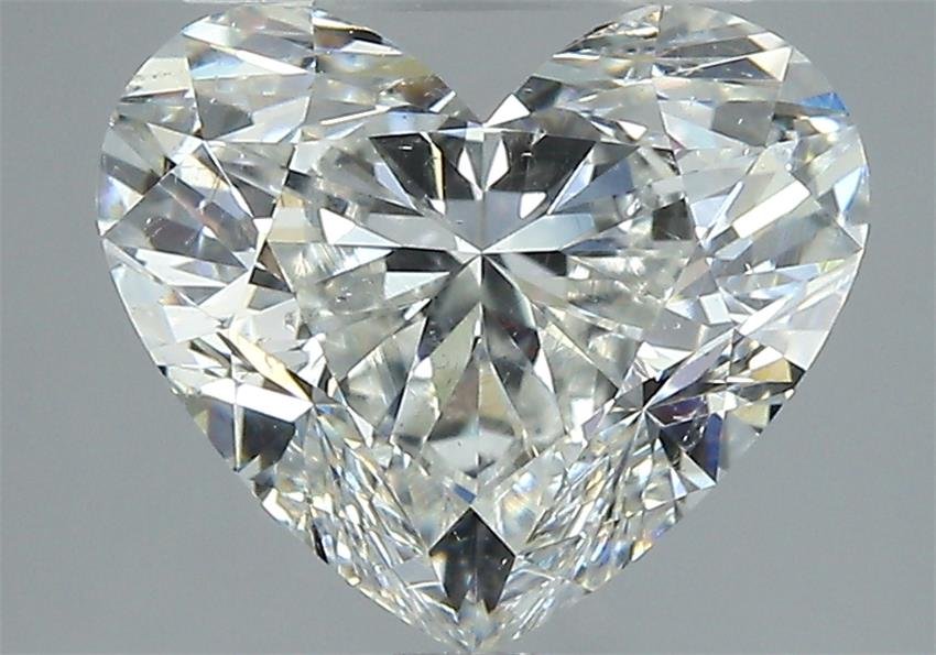 3.19ct I SI2 Rare Carat Ideal Cut Heart Diamond