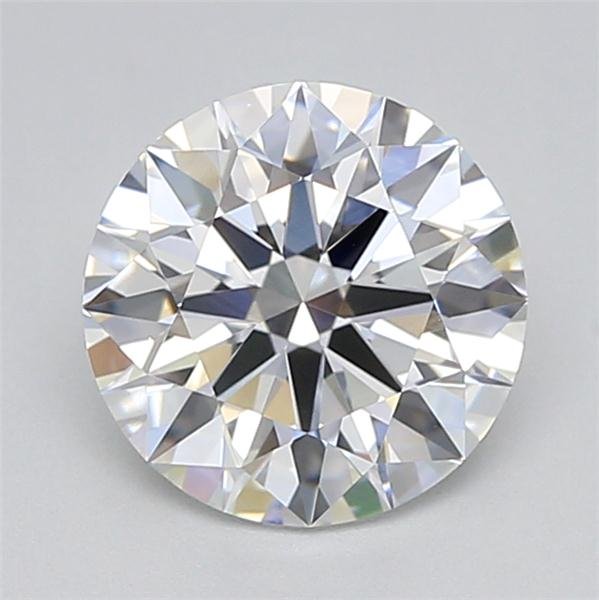 1.28ct D VVS2 Rare Carat Ideal Cut Round Lab Grown Diamond