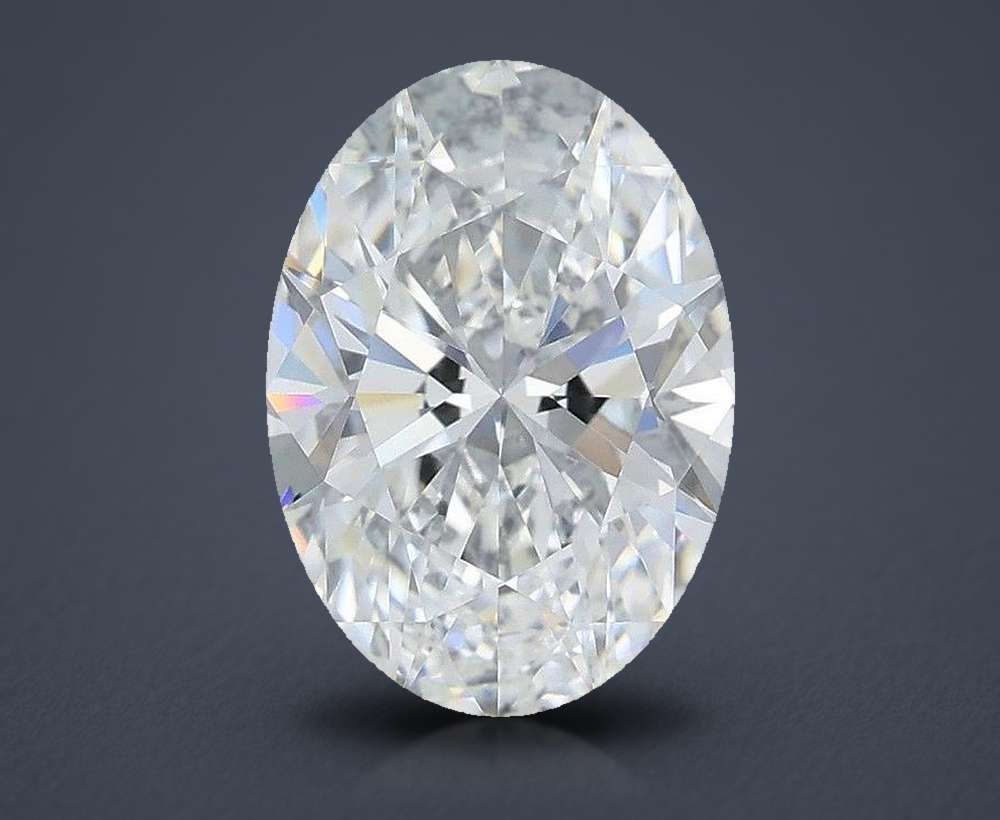 1.00 Carat Oval Natural Diamond