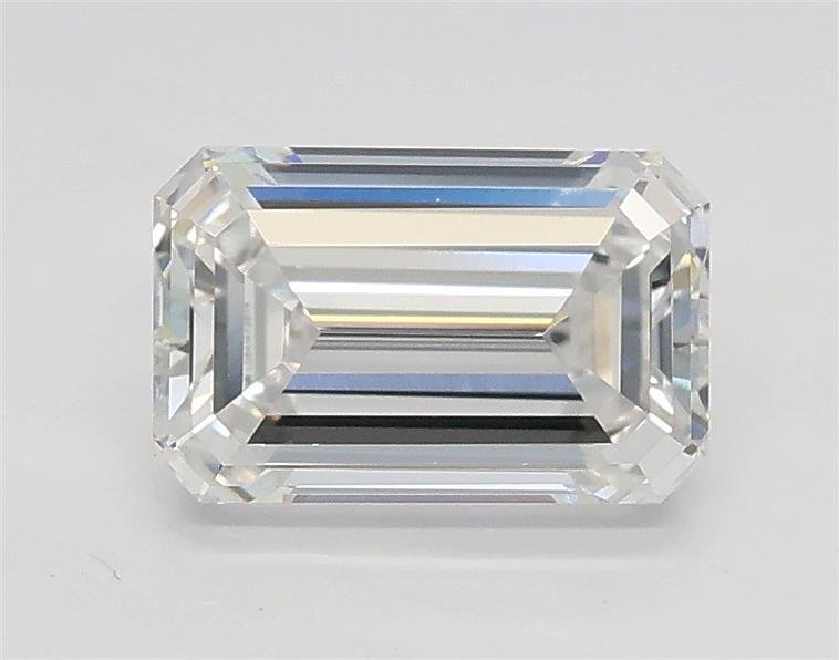1.01ct D VVS2 Rare Carat Ideal Cut Emerald Lab Grown Diamond