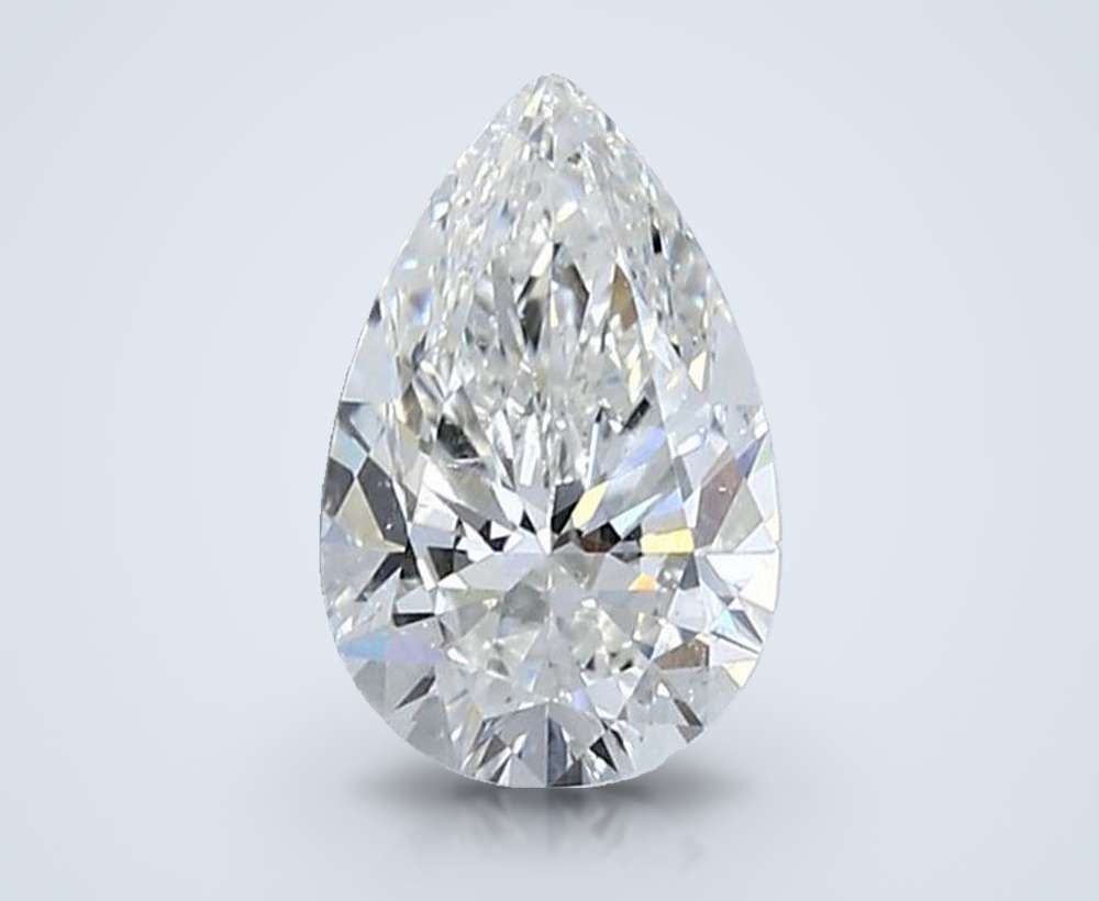 1.30 Carat Pear Natural Diamond