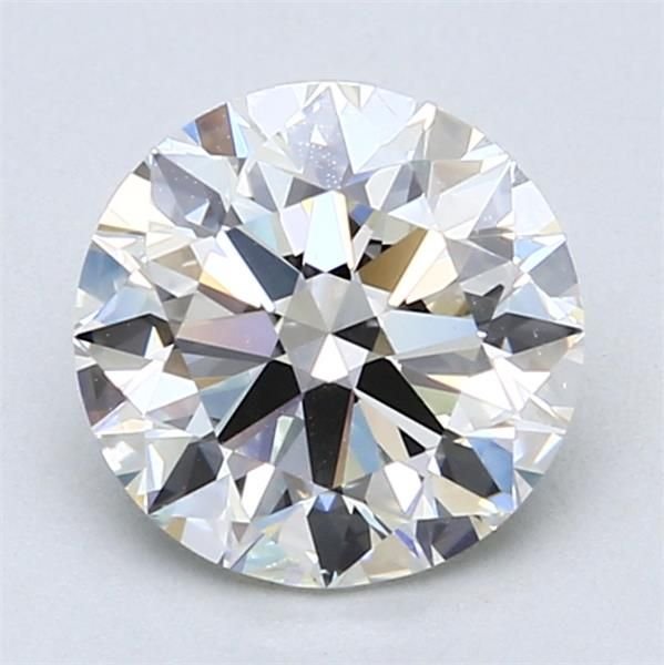 2.01ct J SI1 Rare Carat Ideal Cut Round Diamond