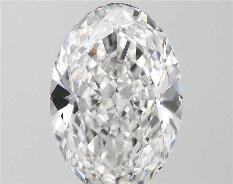 12.13ct F VS1 Rare Carat Ideal Cut Oval Lab Grown Diamond