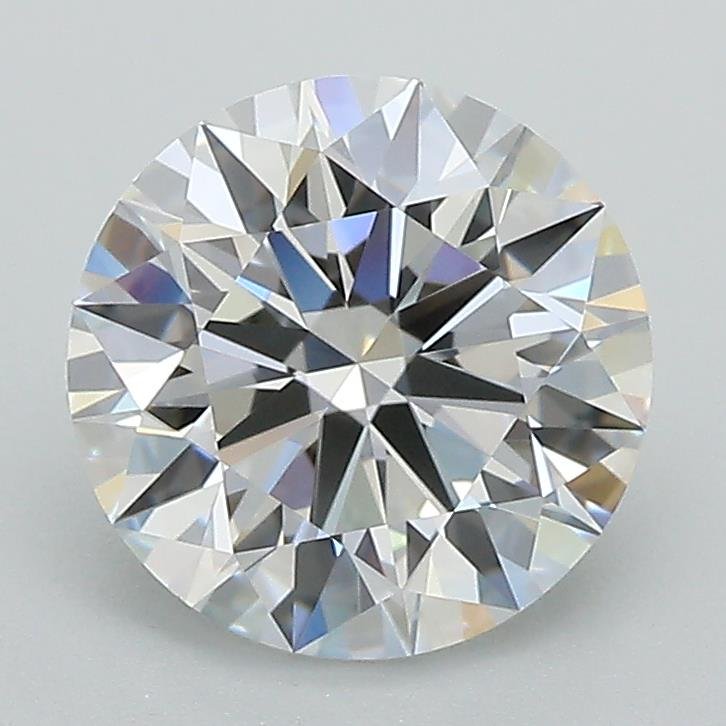 2.09ct D VS1 Rare Carat Ideal Cut Round Lab Grown Diamond